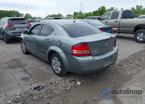 2008 Dodge Avenger Se из США, поврежденный, VIN 1B3LC46K68N575742